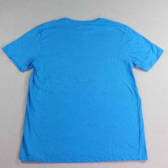 Zoo York Unbreakable Shirt Mens Large Blue Graphic Street Wear Short Sleeve 2053 - Picture 4 of 5